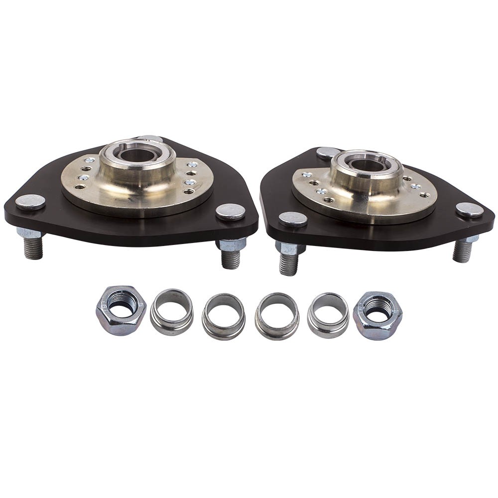 2pcs Camber Plates for Nissan S13 180SX 200SX 240SX Silva Front Coilover