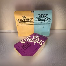 G. Legman Limericks 2‑Book HCDJ Lot + Bonus Citadel PB – Adult Humor Folklore