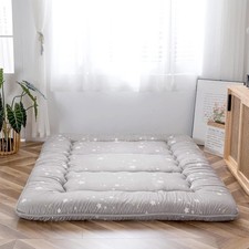 Japanese Floor Futon Mattress Single Thick Tatami Roll Up Bed UK