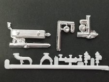 1951 Chevy Fleetline 6 Cylinder Speed Parts From Amt 125 Model Kit 51 1951 Chevy Fleetline 6 Cylinder Speed Parts From Amt 125 Model Kit 51