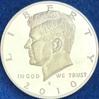 2010-S Kennedy Half Dollar 90% Silver Choice DCAM Proof