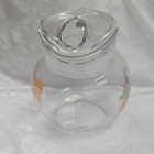 Vintage Mid-Century Glass Pitcher with Orange Fruit Motif — photo 3