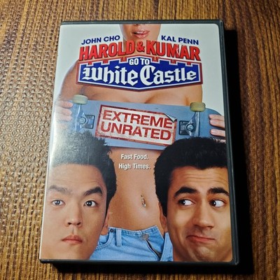 Harold & Kumar Go to White Castle DVD 2004 Extreme Unrated John Cho