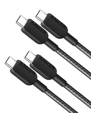 Anker USB C to USB C Cable,Type-C Fast Charging Cord 3FT,2Pack for iPhone 17/1