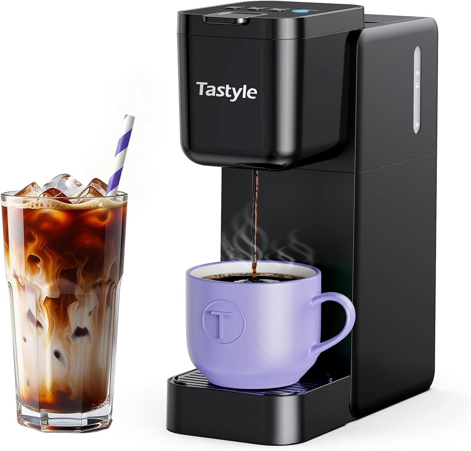 Hot And Iced With Bold Brew, Small Coffee Machine For