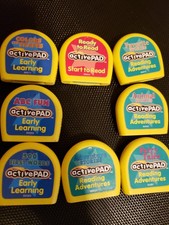 Activepad Early Reading Stories Adventures 1 2 3 Fun Early Learning 8 Game Lot