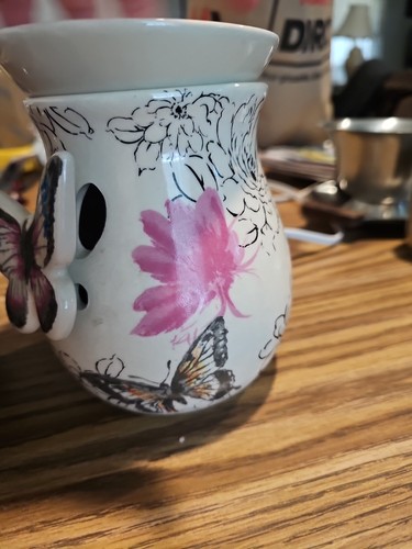 Quemador de cera/tarta Intertek 3d mariposa floral eléctrico - Imagen 2 de 6