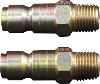 Milton 1809 1/4'' MNPT P Style Plug - Box of 10