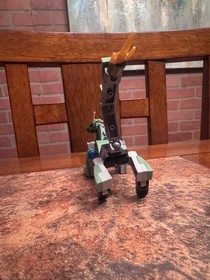 Lego 2254 Ninjago Moutain Shrine Parts & 30428 Green Dragon Ninja Mech