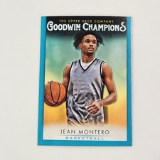 2021 Upper Deck Goodwin Champions Jean Montero #9 Basketball Card NM