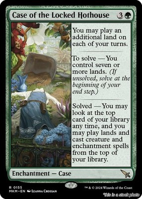 MTG Case of the Locked Hothouse [MKM - 155] LP