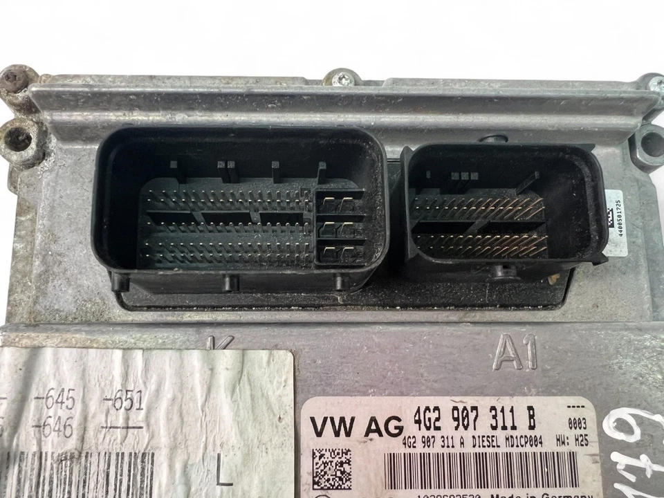 AUDI A6 4G2, C7, 4GC Motorsteuergerät ECU 4G2907311B 2017 31320910 - Immagine 3 di 4