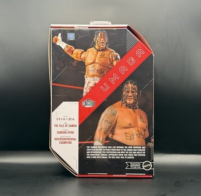 WWE Ultimate Edition Umaga Figure Mattel Complete Set with
