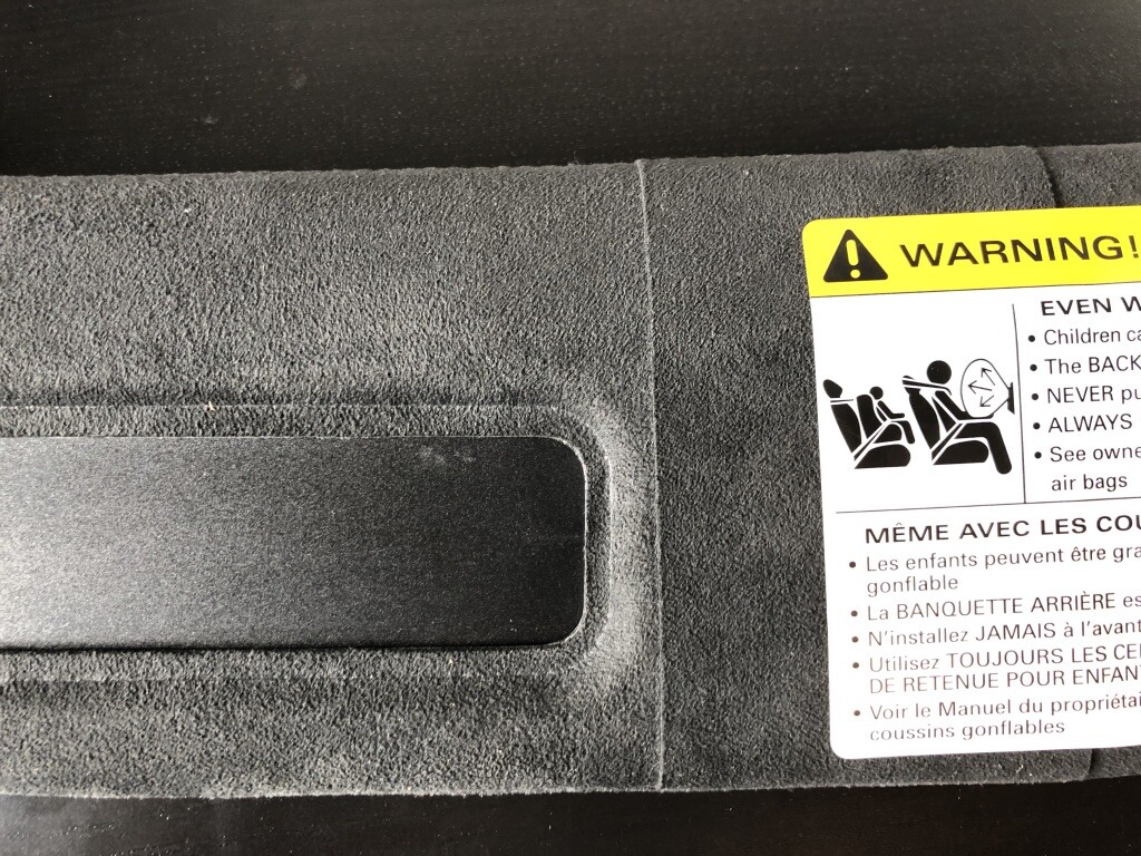 Lamborghini Huracan Alcantara Suede Passenger Side Sun Visor OEM