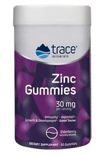 Chewable Zinc Gummies 60 Count Immune Support for Adults and Kids Vegan Glute...