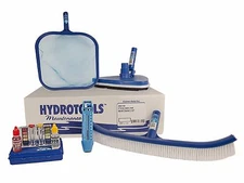 Hydro Tools 8610 Deluxe Inground Above Swimming Pool Maintenance Kit Skimmer