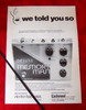 ELECTRO HARMONIX EFFECTS UNIT MEMORY MAN DELUXE 1978 ORIGINAL VINTAGE ADVERT