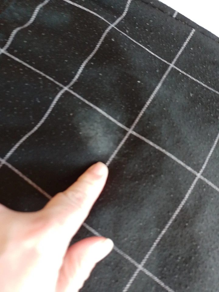 Women's Skirt Select Size 10 Checked Black 251 - Image 4 of 4