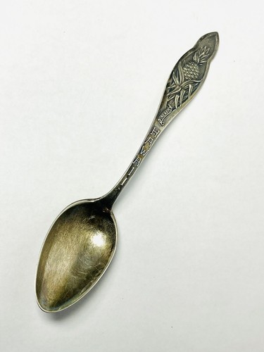 Vintage JM Co. Hawaii Pineapple Sterling Silver Spoon