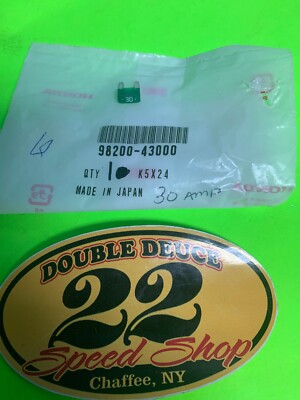 GENUINE Honda NOS 98200-43000 FUSE, MINI (30A) | eBay