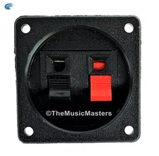 Square 2x2 Push Speaker Mini Terminal Cup Car Home Audio Speaker Box DIY Cabinet