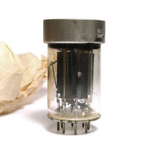 Röhre LG6 / LG 6, Zweiweg-Gleichrichter der Wehrmacht, geprüft auf Funke RPG 4-3