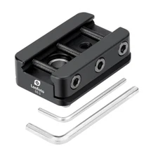 LEOFOTO GS-1 NATO-DVTL Picatinny Rifle Mount 60mm QR Clamp Arca / RRS Compatible