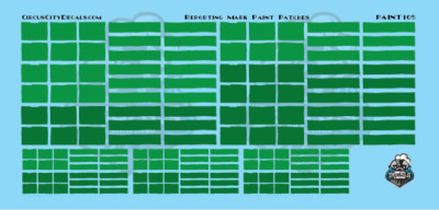 Reporting Mark Paint Patch Set Green N Scale