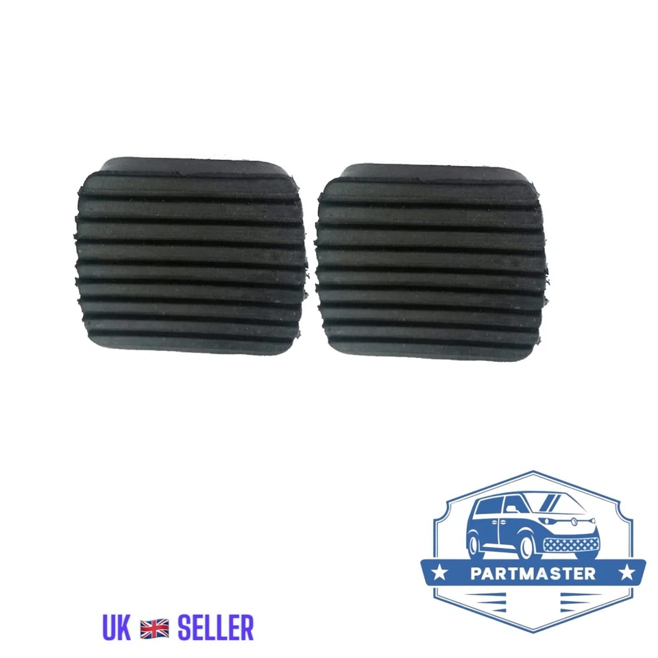 2X BRAKE CLUTCH PEDAL PAD RUBBER FOR PEUGEOT 206 206CC 206SW 213017 — 第 2/2 张图片