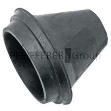 Gumowa dysza z krawędzią do szerokiego rozdzielacza średnica 100 mm system włoski