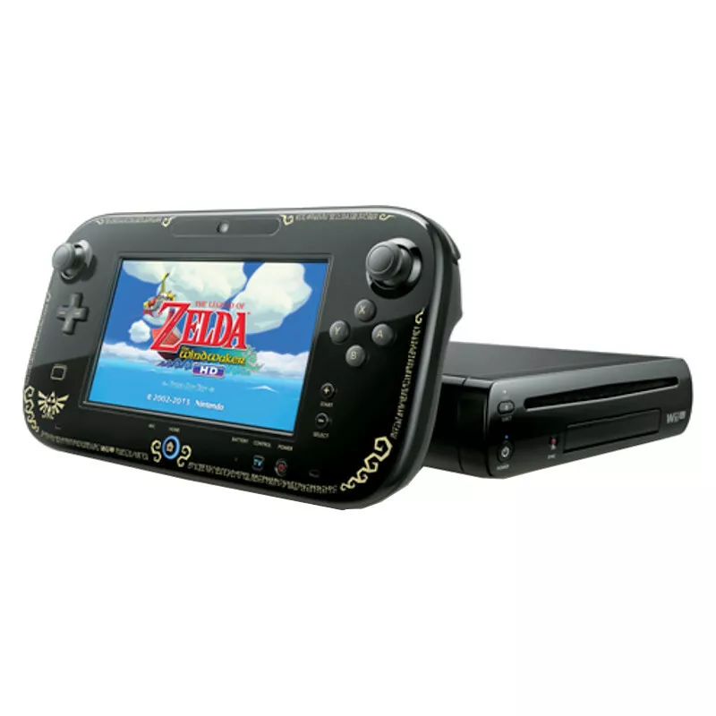 Restored Nintendo Wii U Black Gamepad (Refurbished) 