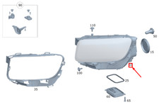 MERCEDES-BENZ GLB X247 Scheinwerfer vorne rechts RHD A2479069801 NEU ORIGINAL