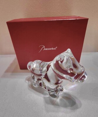 Baccarat Crystal Animals- Horses Minimals Pony Figurine - Clear | eBay