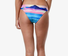 NWT MARA HOFFMAN Landscape Basket Weave Side Strap Bikini Bottom Swimsuit XS