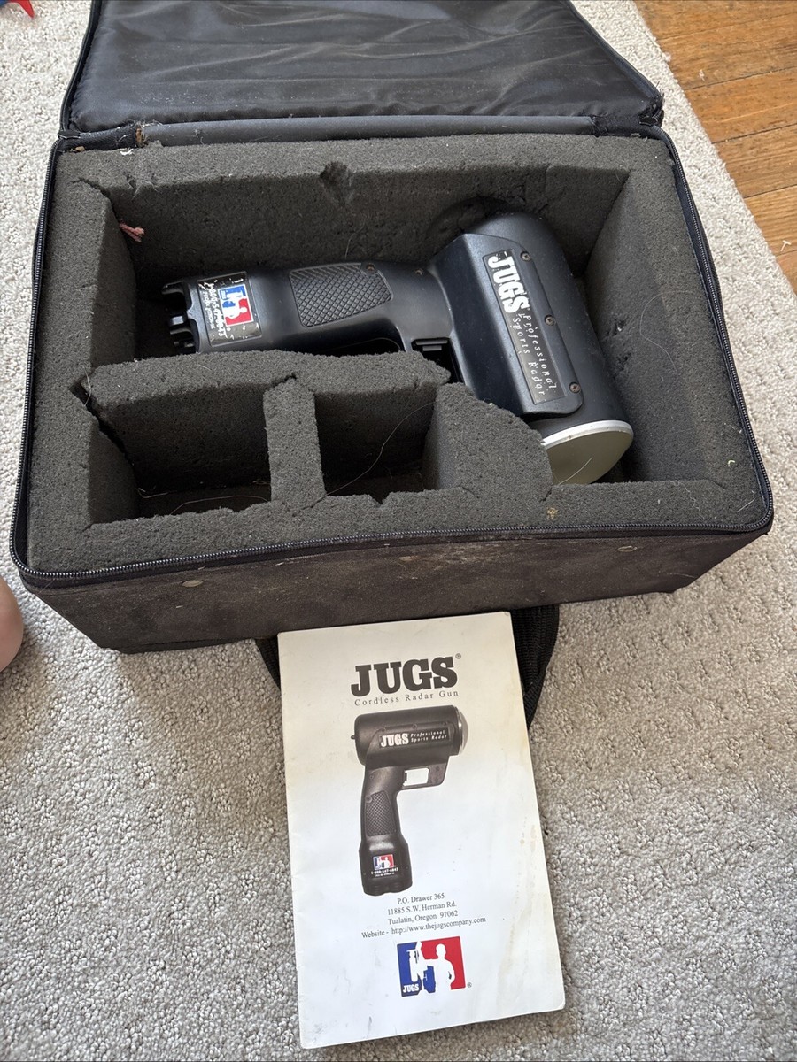 Jugs Professional Sports Baseball Pitching Radar Gun Tested