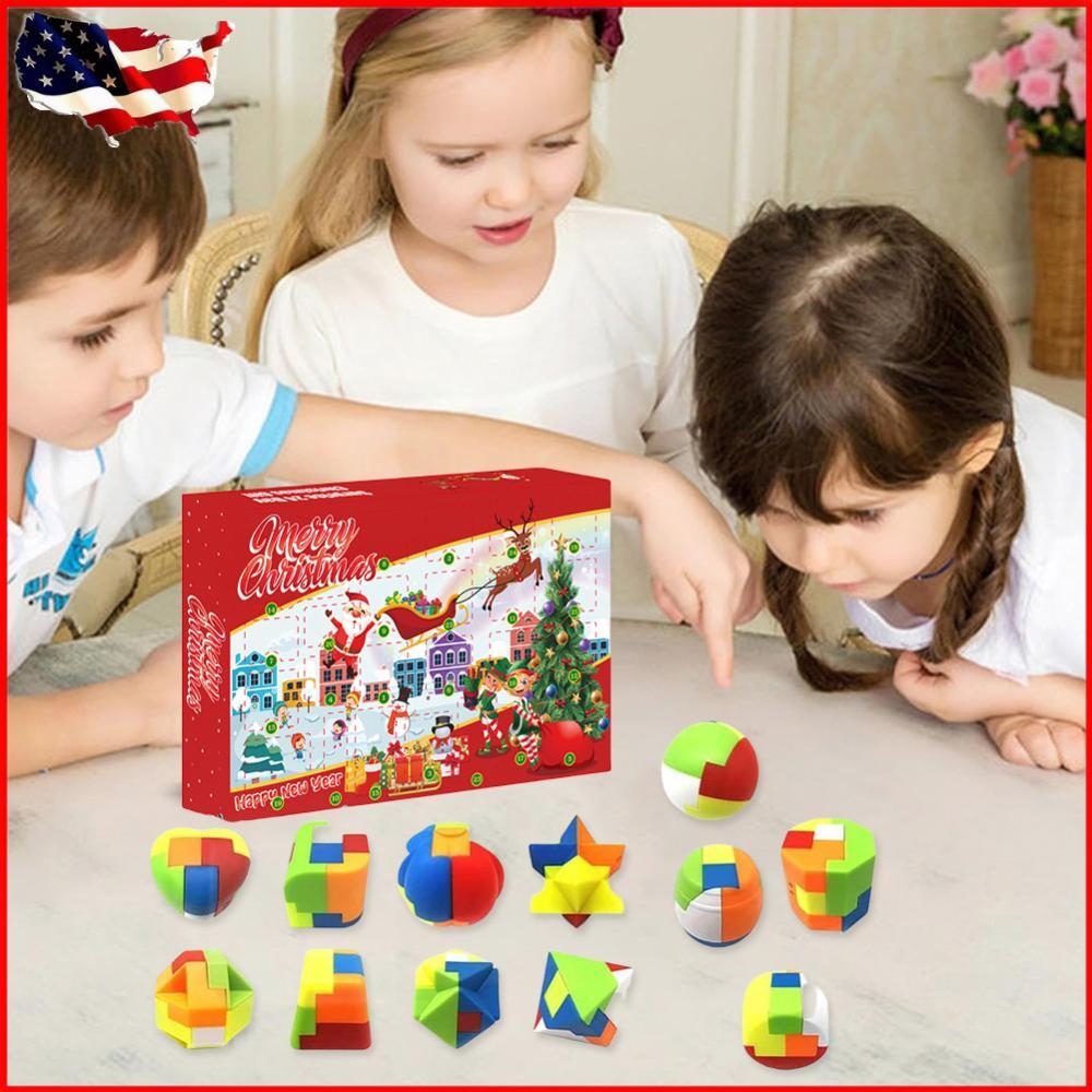 24 Pcs Advent Calendars 2024 Christmas Advent Calendar for Adults Teens Kids