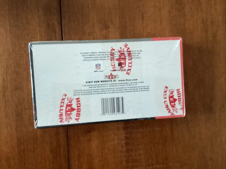 2004 Fleer Authentix Football Hobby Box- Big Ben, Eli ,Fitzgerald Rookies - Image 2 of 4