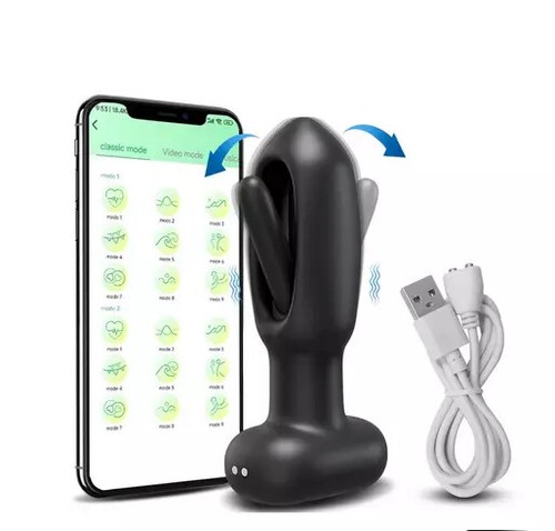 WASSERDICHT SCHWINGEND VIBRIEREND UNISEX G PUNKT STIMULATOR PROSTATA MASSAGEGERÄT - Bild 13 von 14