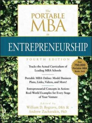 The Portable MBA in Entrepreneurship - Hardcover By Bygrave, William D. - GOOD