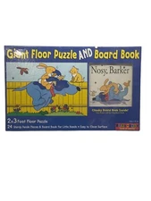 Giant Floor Puzzle and Board Book NEW 2008 -WJ Fantasy - FACTORY SEALED-