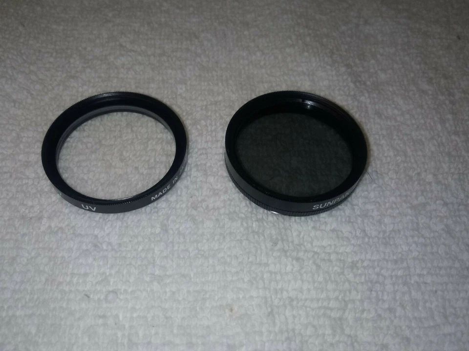 37MM TWIN PAK (SUNPAK BRAND) FILTERS NEW! CIRCULAR POLARIZER & UV HAZE - Image 3 of 4