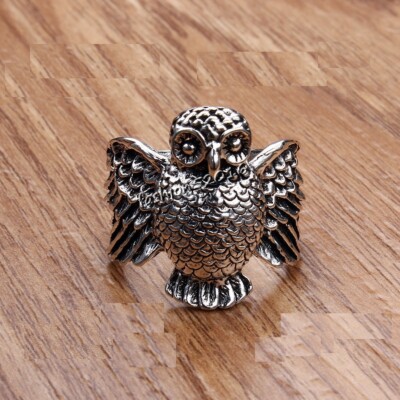 925 Silver Plated Astonishing Handmade Designer Size-9.5 Fashion Rings R43