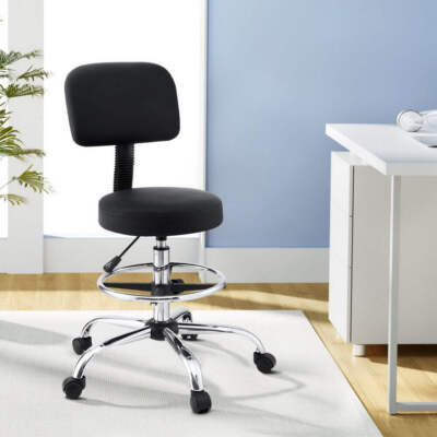 NNEDSZ Artiss Office Chair Drafting Computer Standing Desk Chairs