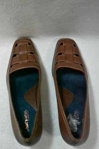 Aerosoles Shoes Loafers Brown Size 6.5 Women's Leather - Picture 5 of 8