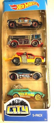 hot wheels city 5 pack