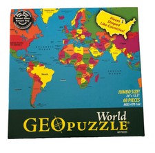 2009 World Geo Puzzle - Geo Toys Geography Co...