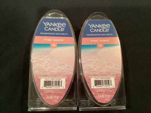 Yankee Candle Pink Sands Fragranced Wax Melts 2.6oz 6-Pack **Lot of 2**