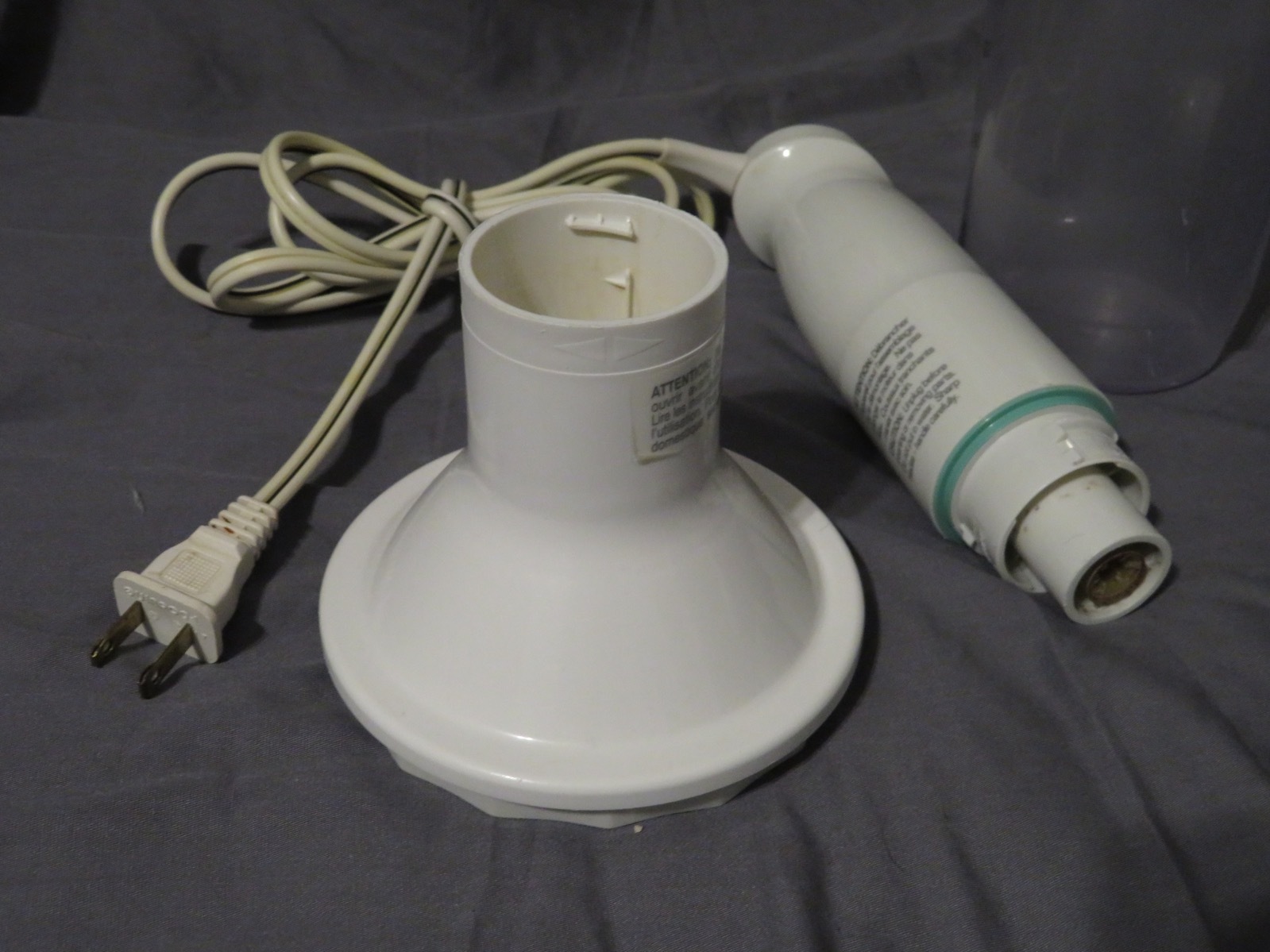 Braun Immersion Mixer Handheld Blender Type 4185 MR400 with Attachments Shown eBay