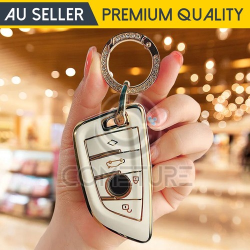 YXYNM Compatible For Bmw Key Cover, Key Cover For 3 5 6 7 Series X1 X2 X3 X5 X6 GT And Other Premium Comfort Soft TPU Dustproof Full Cover, Blue (765786) In | Whizz Key Shells - Foto 7