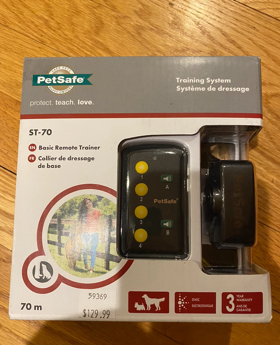 NIB PetSafe ST 70 Basic Remote Trainer eBay